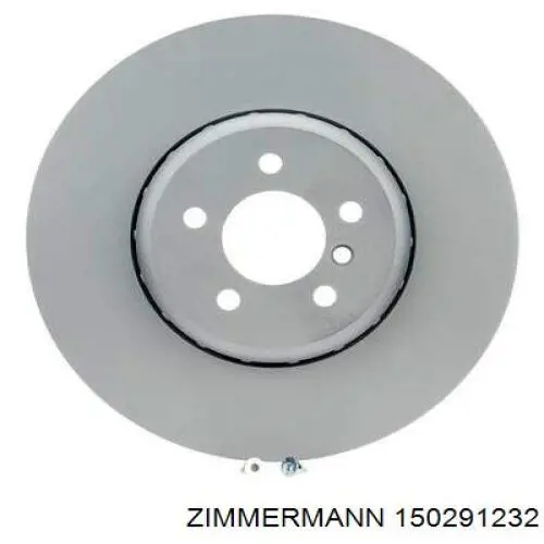 150291232 Zimmermann Гальмо дискове переднє