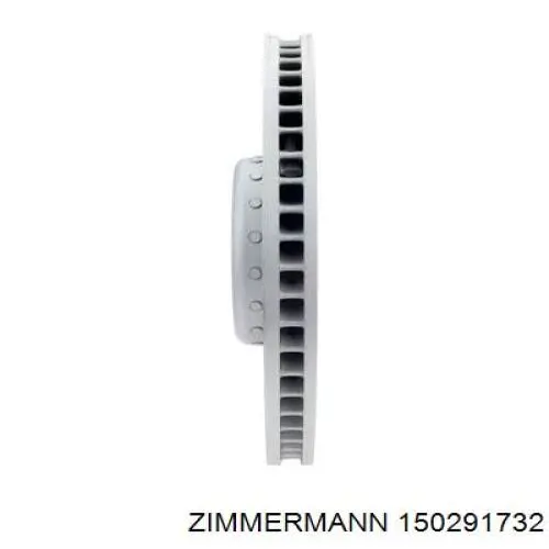 Диск переднього гальма Zimmermann 150291732 ціна, від 236.24 USD