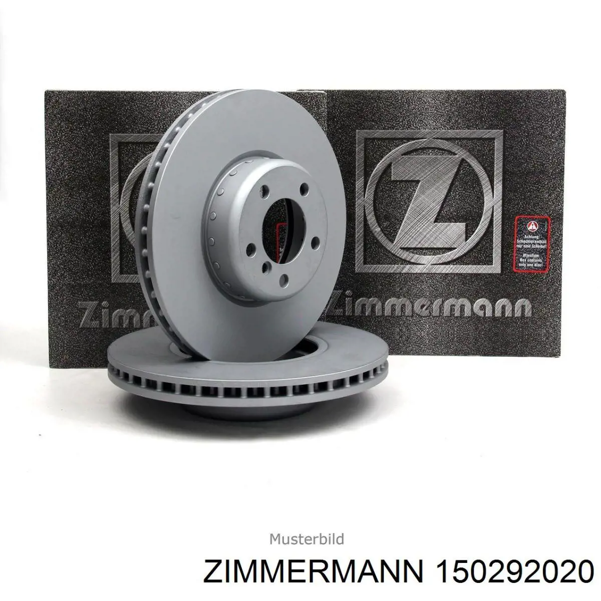 Купити 150292020 Zimmermann Диск заднього гальма