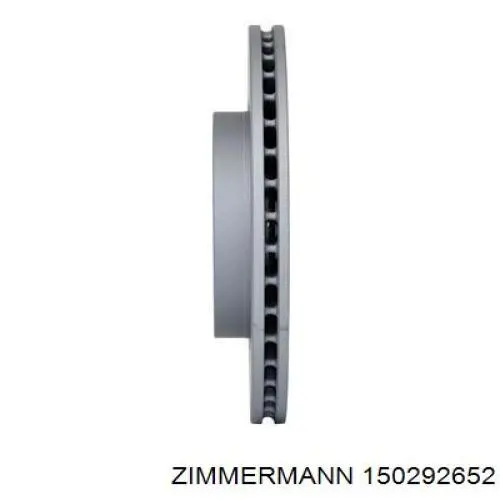 Диск переднього гальма Zimmermann 150292652 ціна, від 59.34 USD