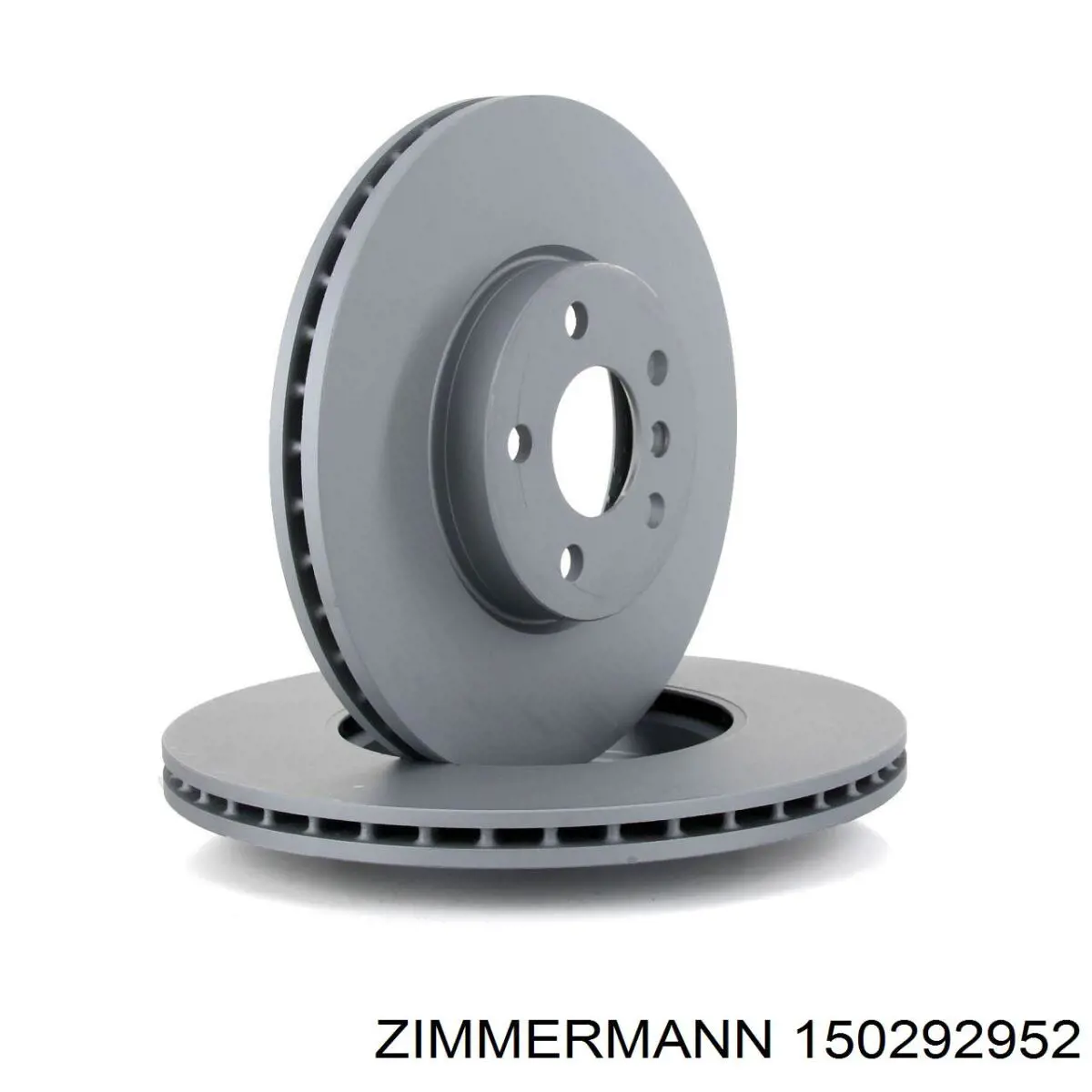 Диск переднього гальма Zimmermann 150292952 ціна, від 82.10 USD