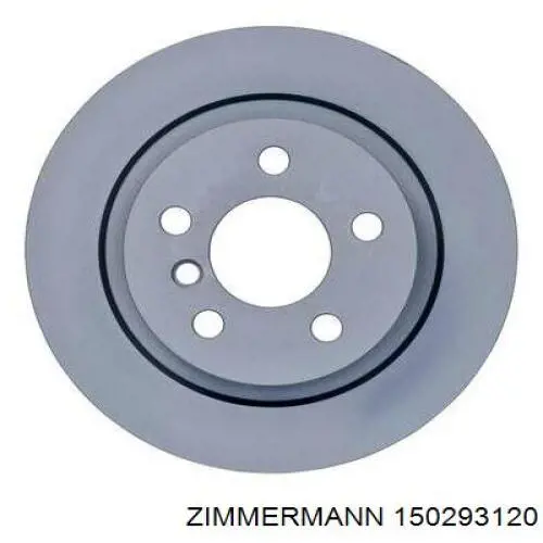 Купити 150293120 Zimmermann Диск заднього гальма