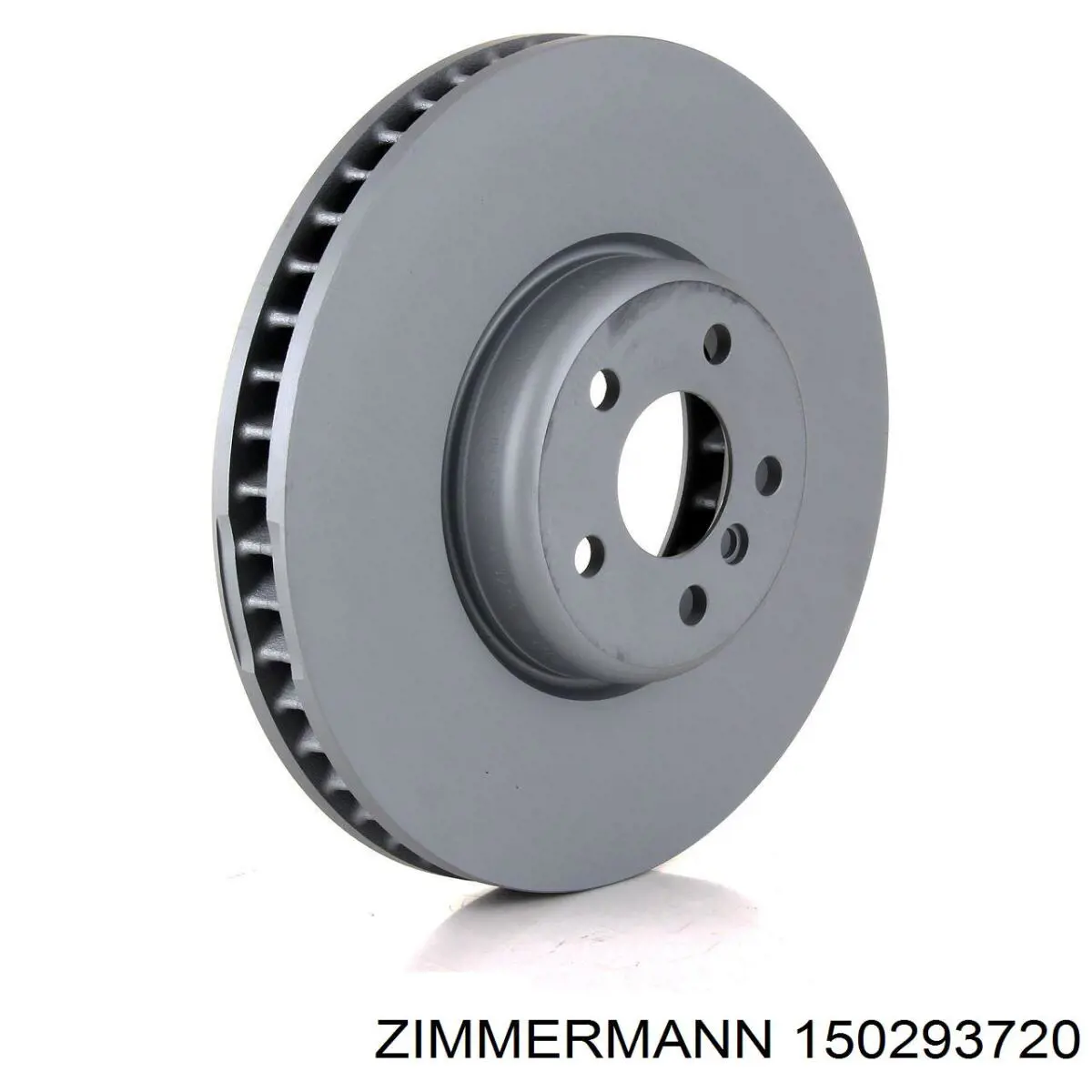 Диск гальмівний передній 150293720 Zimmermann