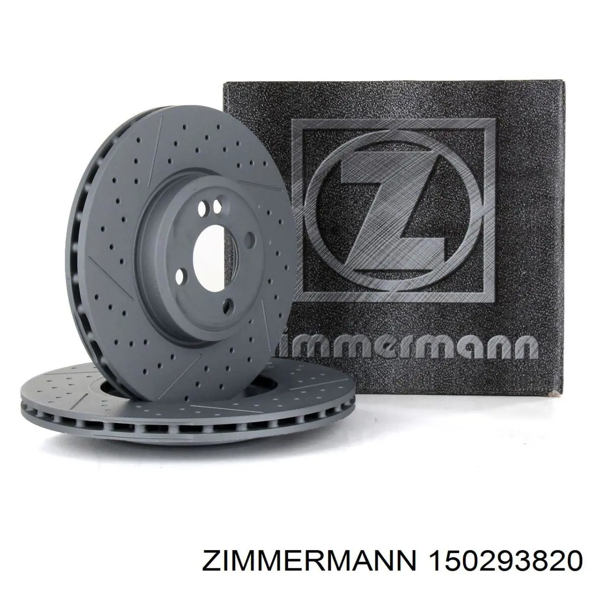 Диск гальмівний передній Zimmermann 150293820