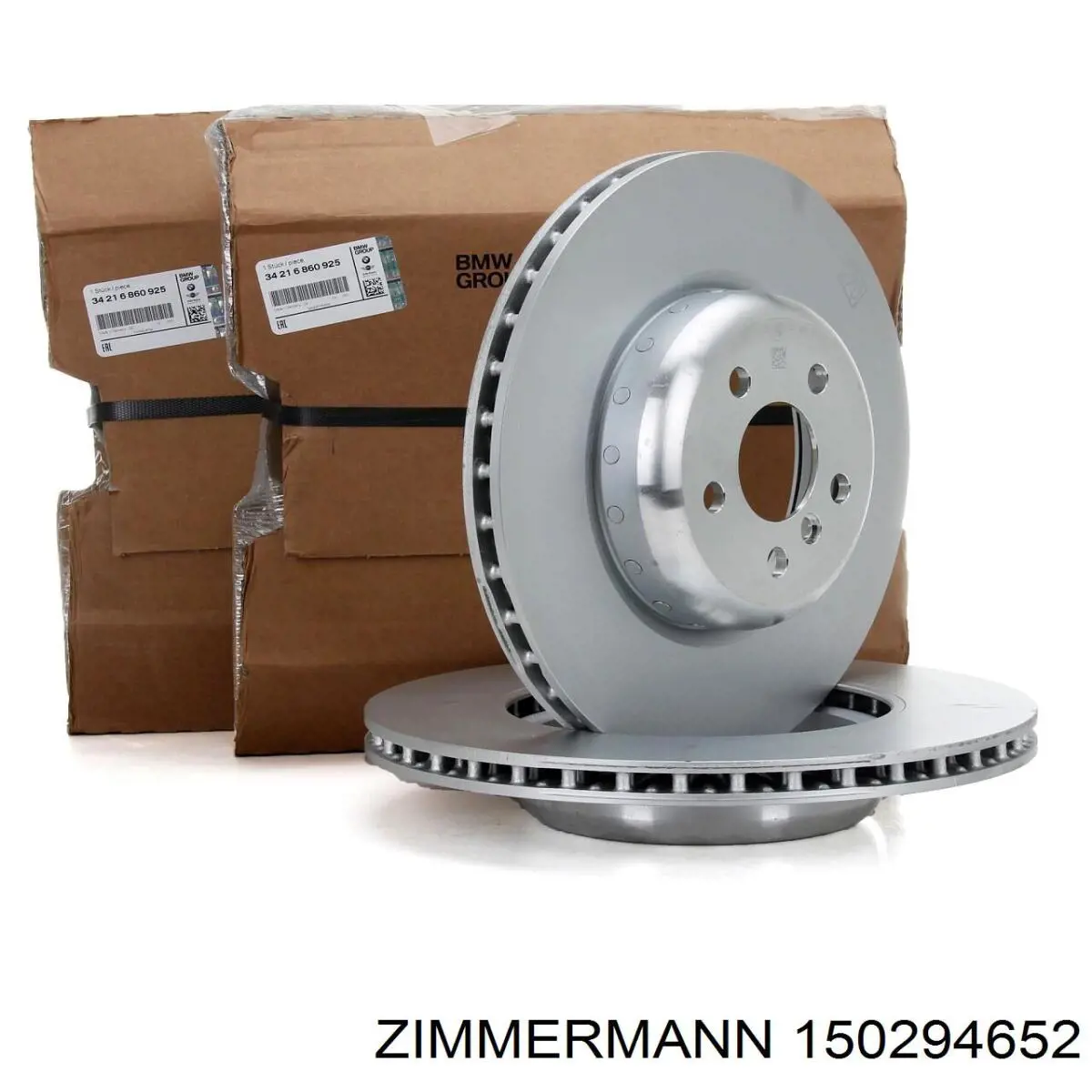 Задні дискові гальма Zimmermann 150294652 ціна, від 140.40 USD