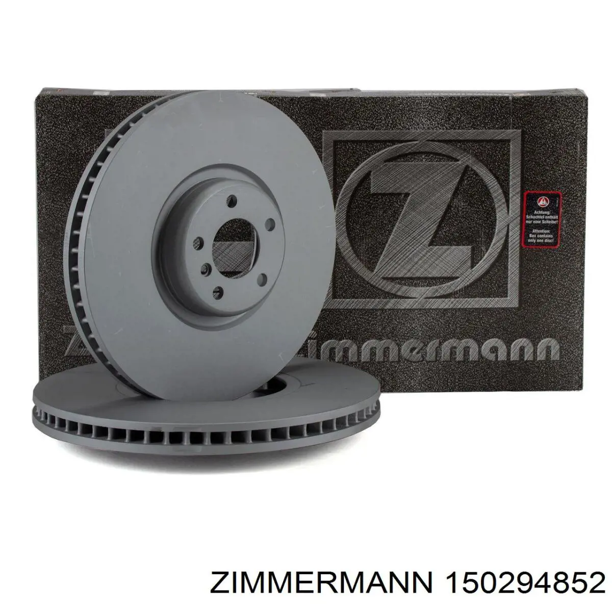 150294852 Zimmermann диск гальмівний передній