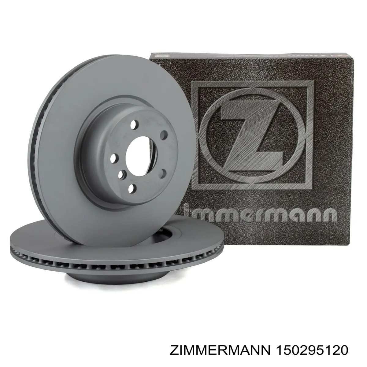 Диск гальмівний передній Zimmermann 150295120
