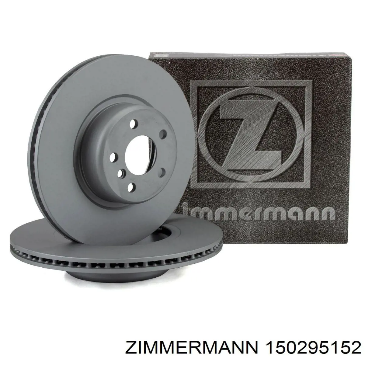 Диск переднього гальма Zimmermann 150295152 ціна, від 152.99 USD