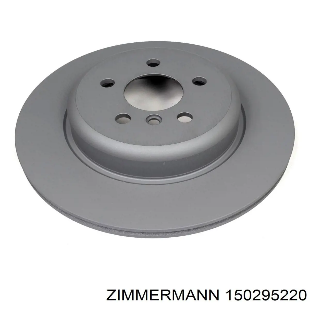 Диск гальмівний задній Zimmermann 150295220