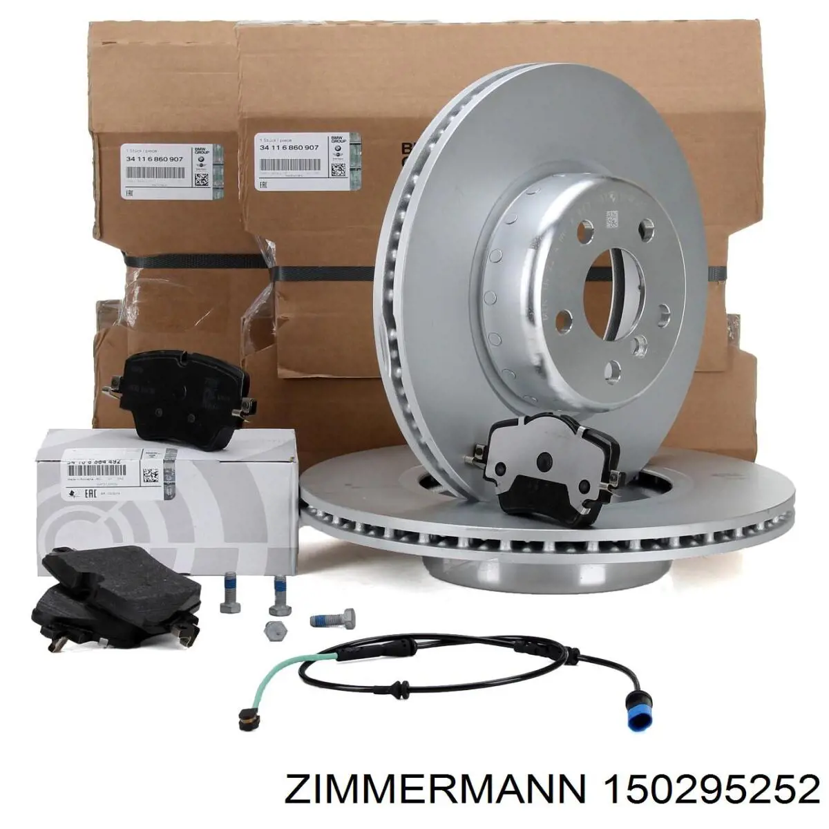 150295252 Zimmermann Дискові гальма