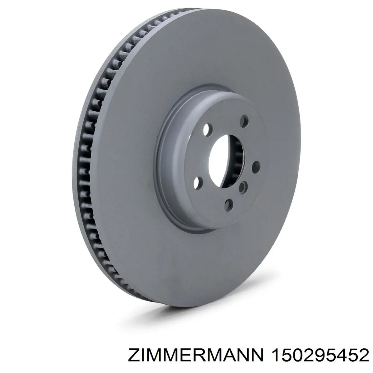 Диск гальмівний передній Zimmermann 150295452