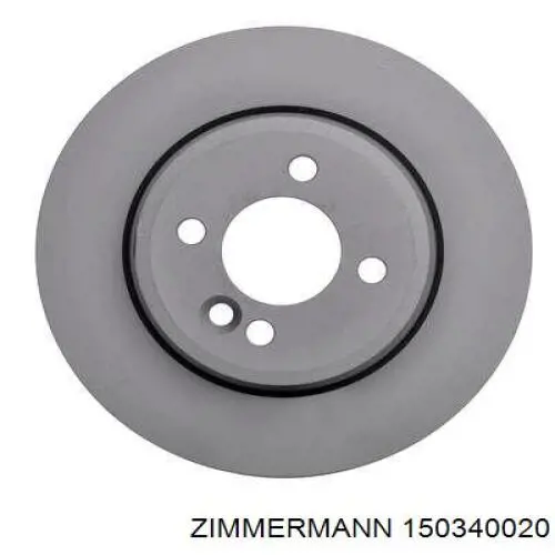 150340020 Zimmermann Гальмо дискове переднє