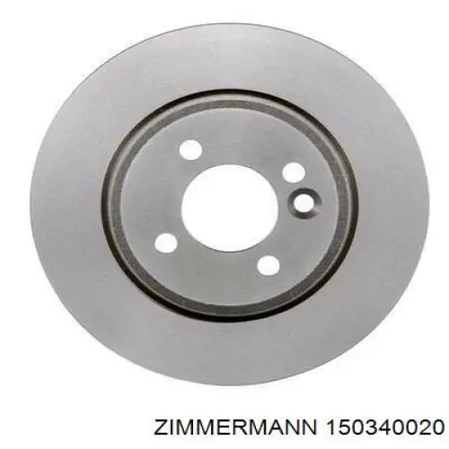 Диск переднього гальма Zimmermann 150340020 ціна, від 47.05 USD
