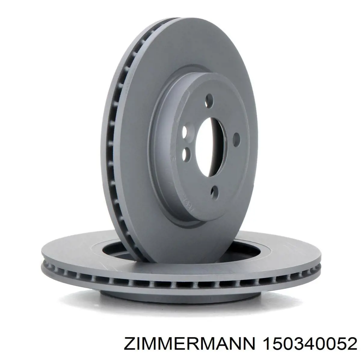Диск гальмівний передній Zimmermann 150340052