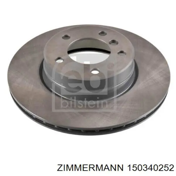 150340252 Zimmermann Гальмо дискове переднє