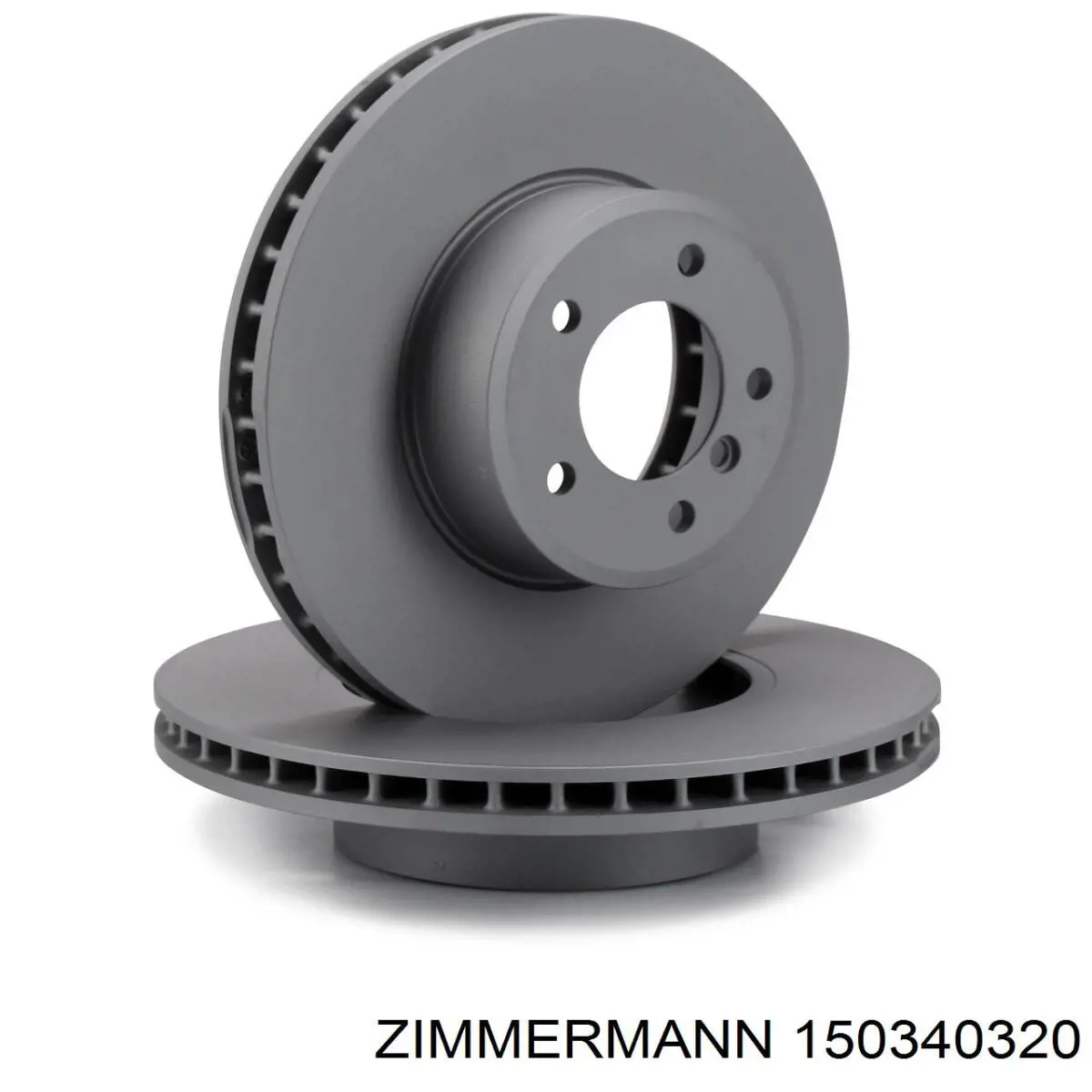 150340320 Zimmermann диск гальмівний передній