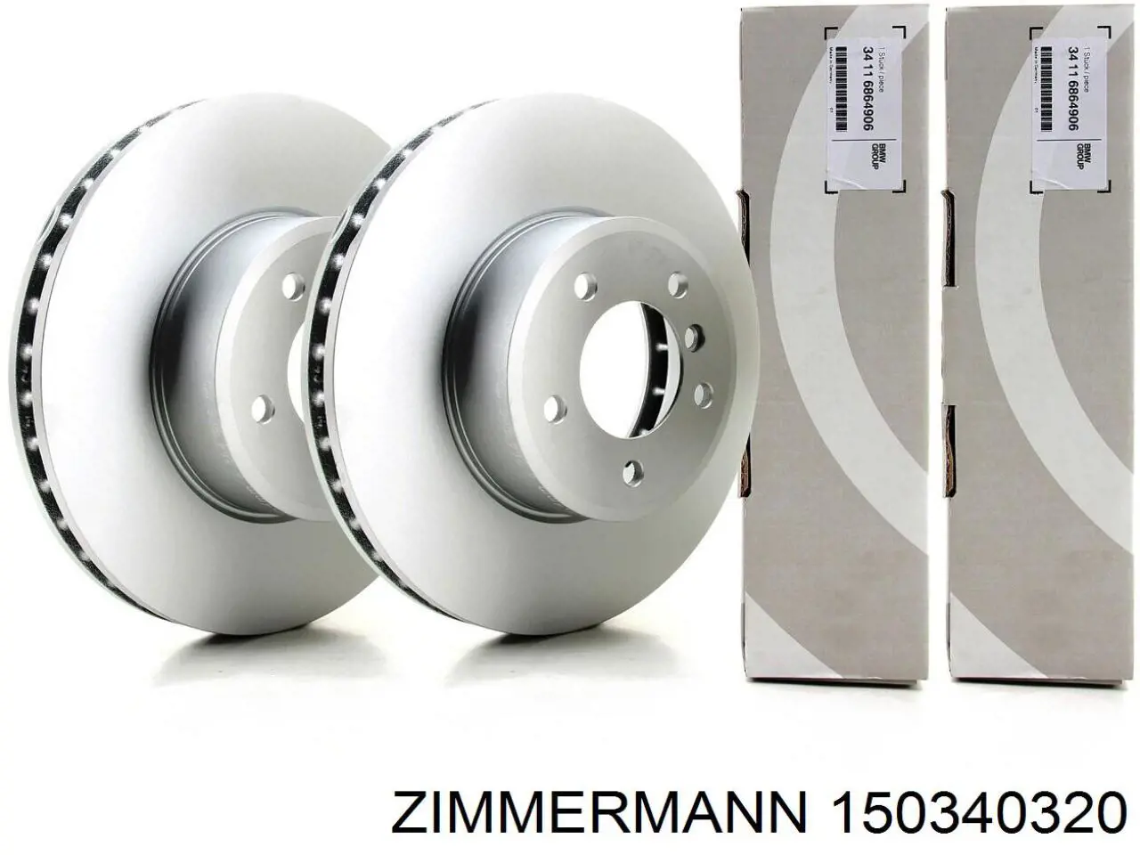 Купити 150340320 Zimmermann Ротор гальмівний