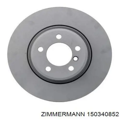 Диск переднього гальма Zimmermann 150340852 ціна, від 71.78 USD