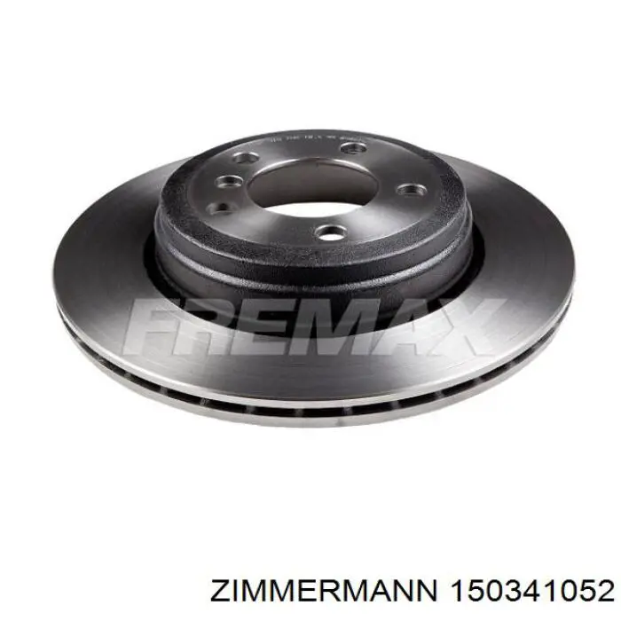 Задні дискові гальма Zimmermann 150341052 ціна, від 50.85 USD
