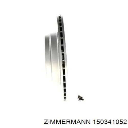 Купити 150341052 Zimmermann Диск заднього гальма