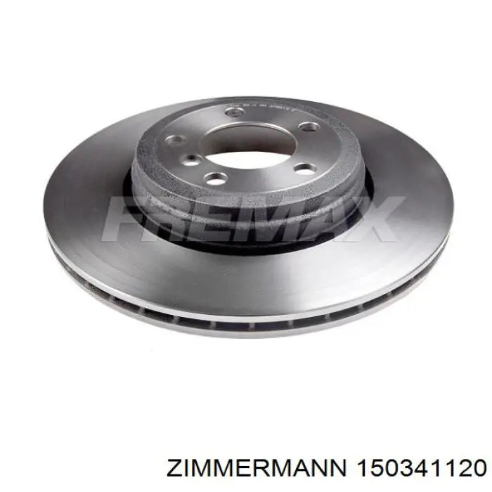 Гальмівні диски 150341120 Zimmermann