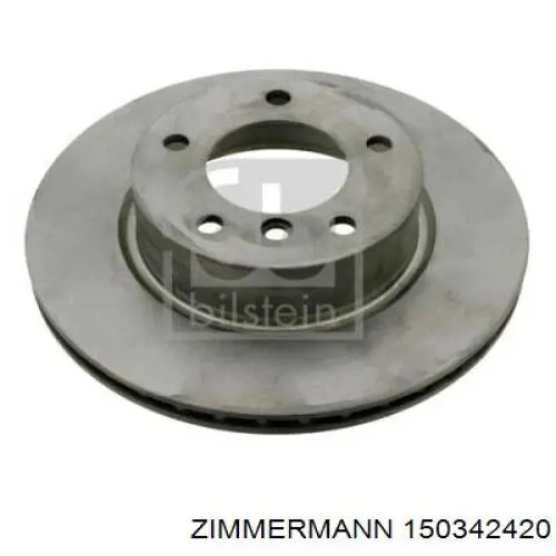 Купити 150342420 Zimmermann Ротор гальмівний