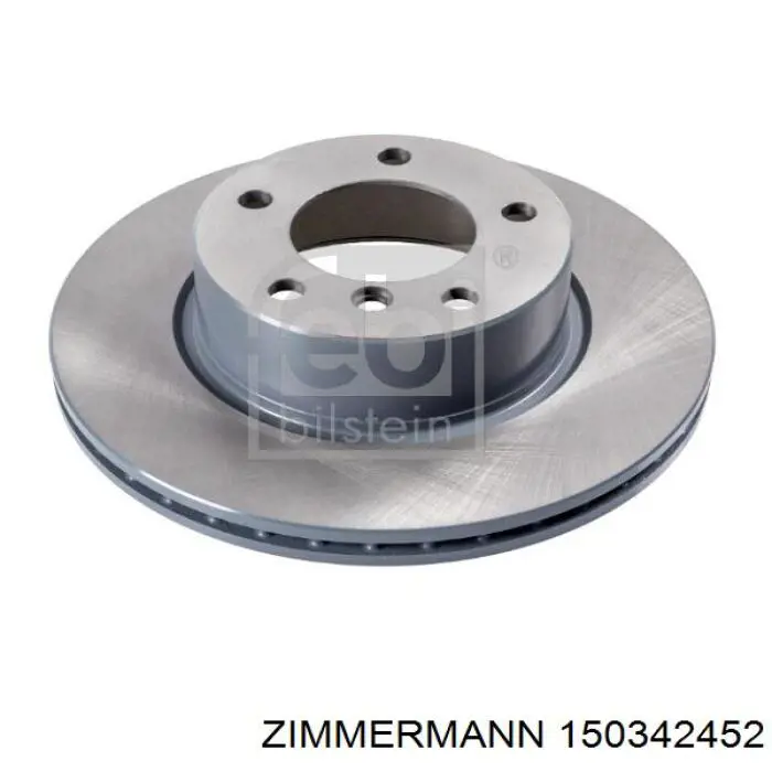 150342452 Zimmermann диск гальмівний передній