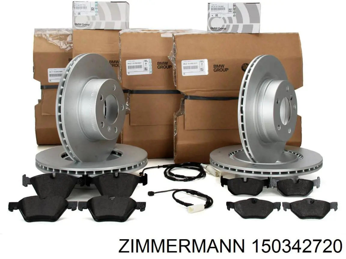 Купити 150342720 Zimmermann Ротор гальмівний
