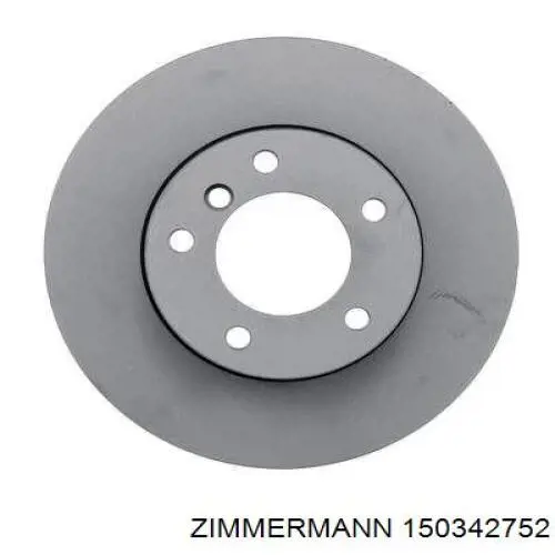 Диск гальмівний передній Zimmermann 150342752