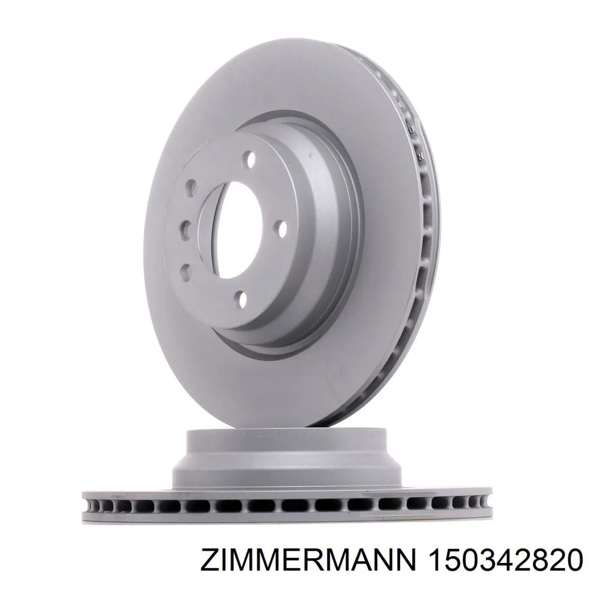 150342820 Zimmermann диск гальмівний передній
