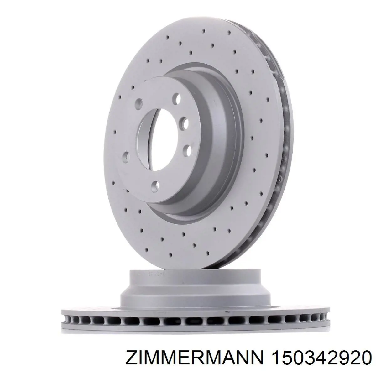 Задні дискові гальма Zimmermann 150342920 ціна, від 37.65 USD