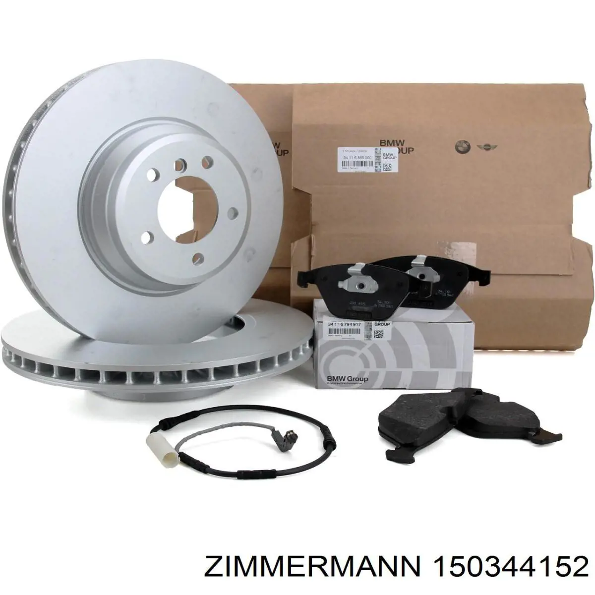 Купити 150344152 Zimmermann Ротор гальмівний
