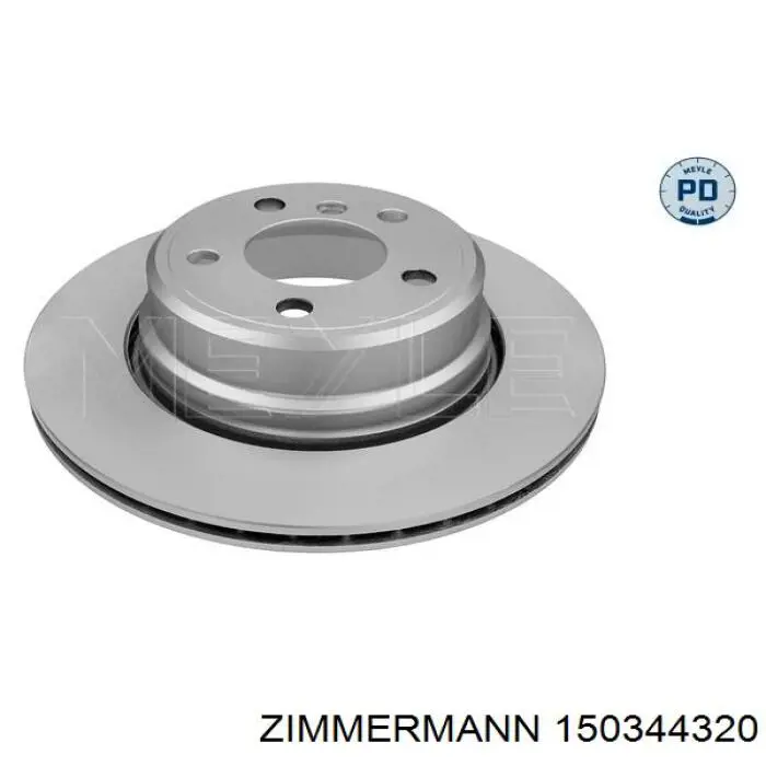 Задні дискові гальма Zimmermann 150344320 ціна, від 48.74 USD