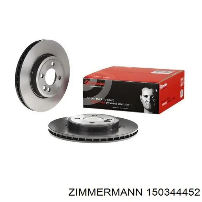 Купити 150344452 Zimmermann Ротор гальмівний