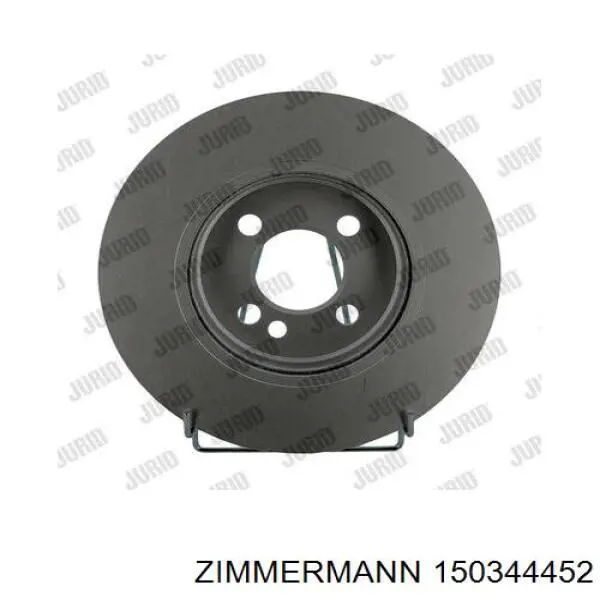 Диск переднього гальма Zimmermann 150344452 ціна, від 51.07 USD