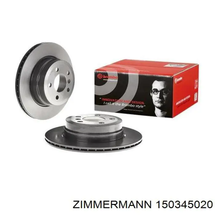 Гальмівні диски 150345020 Zimmermann