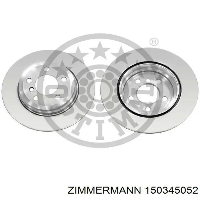 Гальмівні диски 150345052 Zimmermann