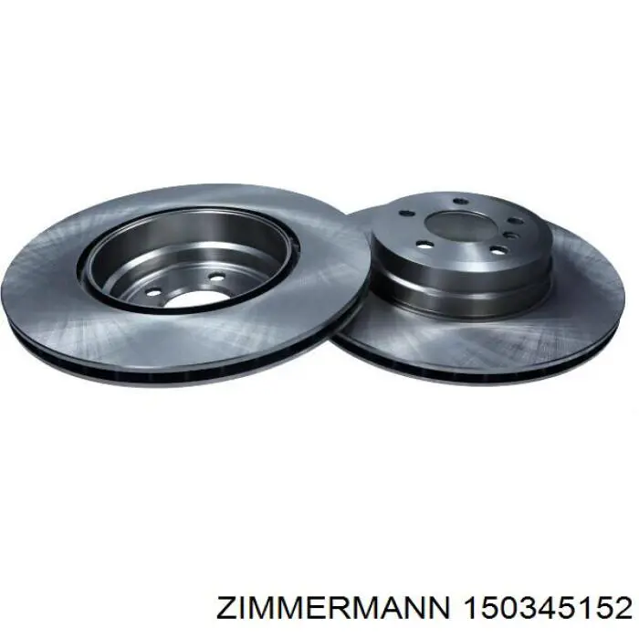 Задні дискові гальма Zimmermann 150345152 ціна, від 108.96 USD