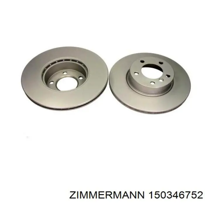 150346752 Zimmermann Гальмо дискове переднє