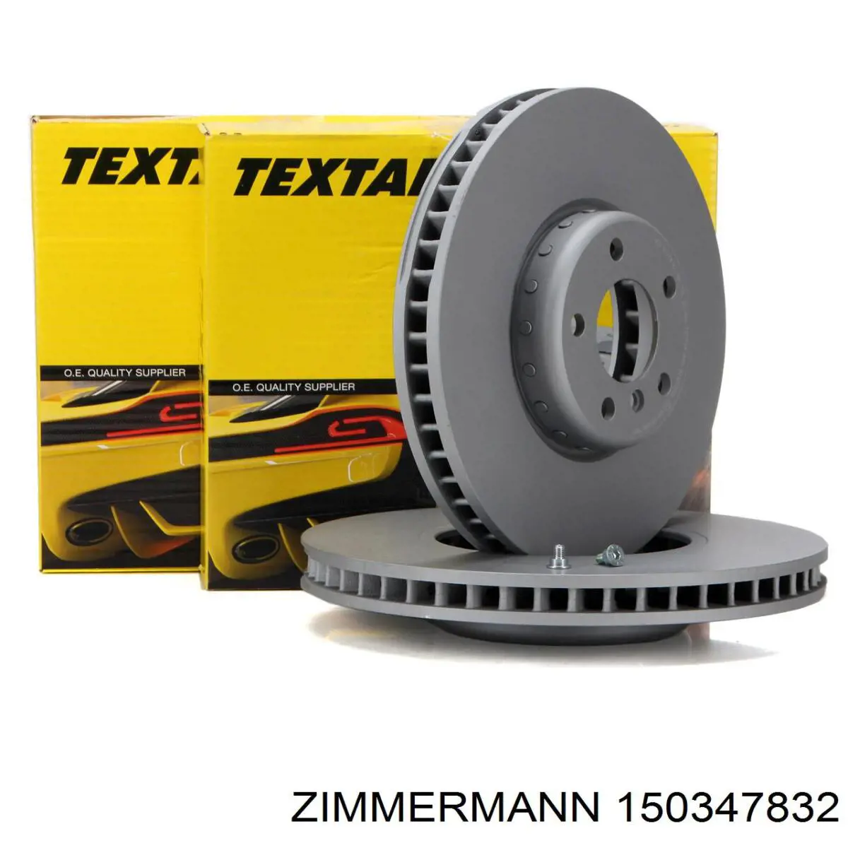 Диск гальмівний передній Zimmermann 150347832