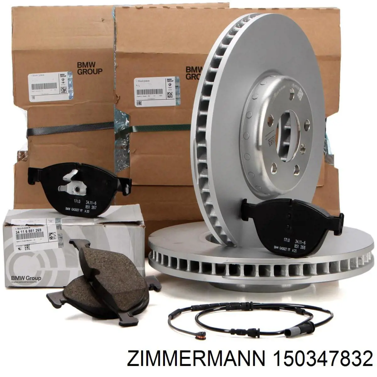 Купити 150347832 Zimmermann Ротор гальмівний