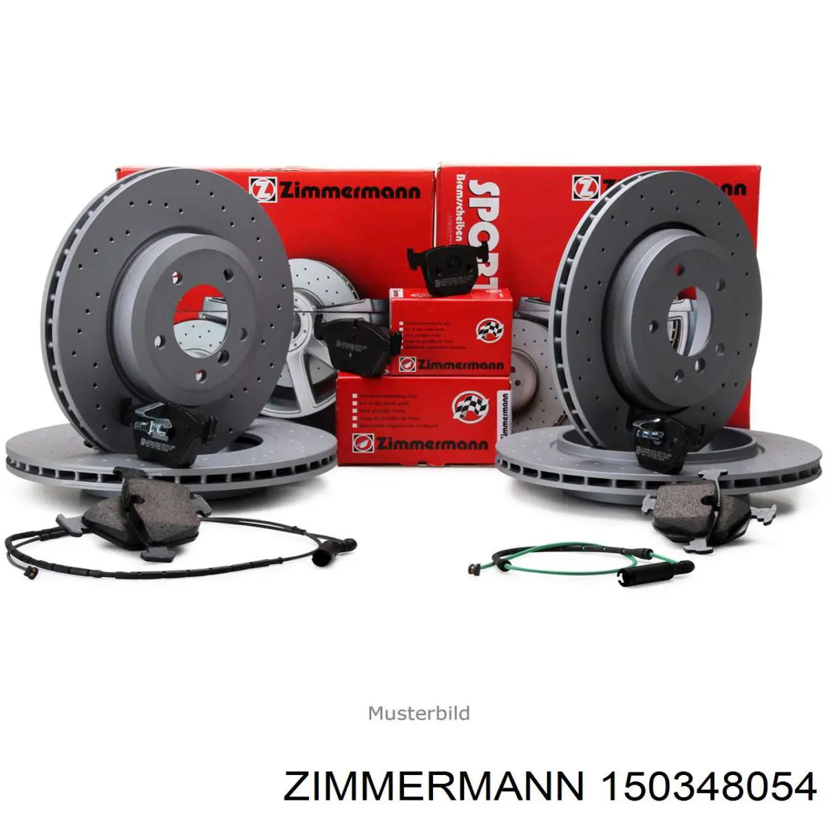 Гальмівні диски 150348054 Zimmermann
