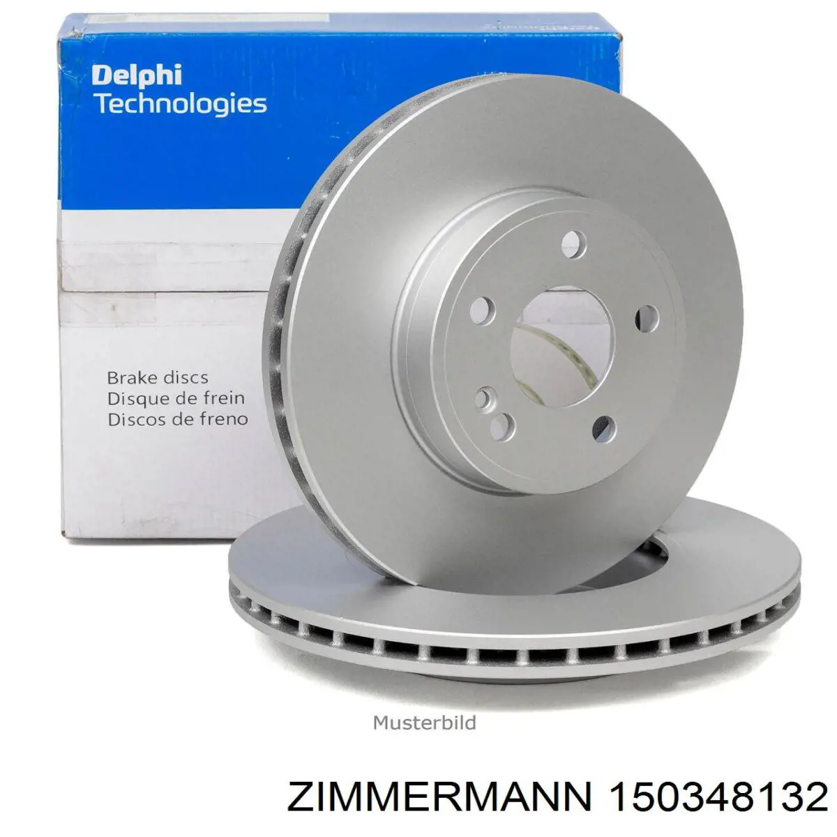Купити 150348132 Zimmermann Ротор гальмівний