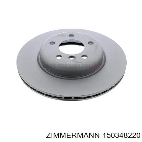 150348220 Zimmermann Гальмо дискове переднє