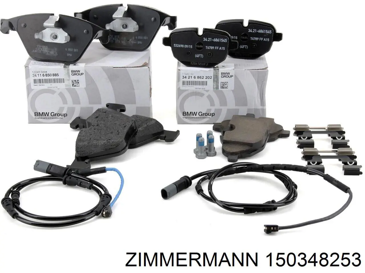 Диск переднього гальма Zimmermann 150348253 ціна, від 145.08 USD