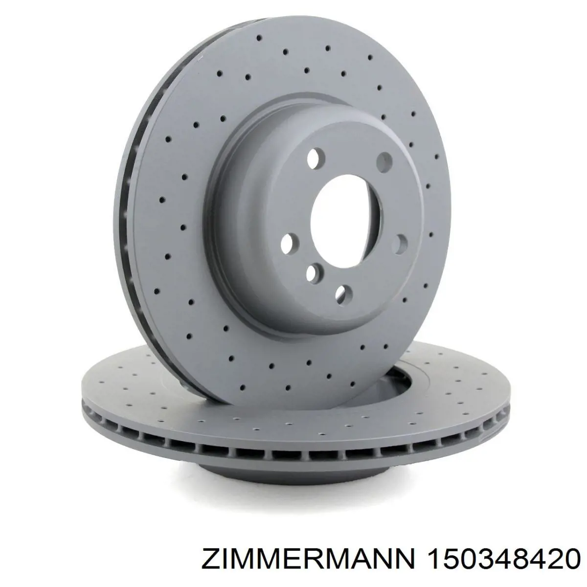 150348420 Zimmermann диск гальмівний задній