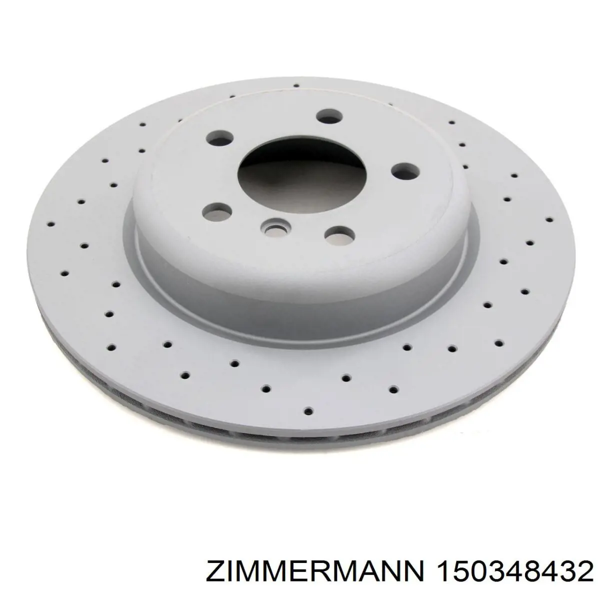Купити 150348432 Zimmermann Диск заднього гальма