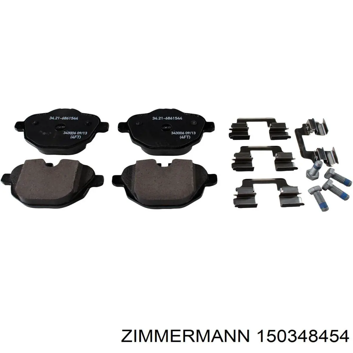 Купити 150348454 Zimmermann Диск заднього гальма