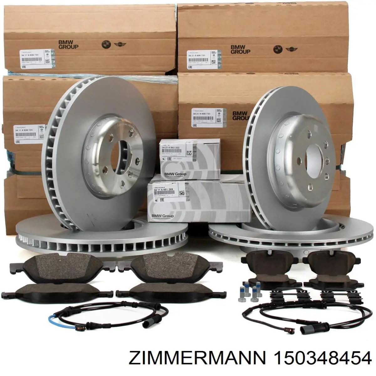 Гальмівні диски 150348454 Zimmermann