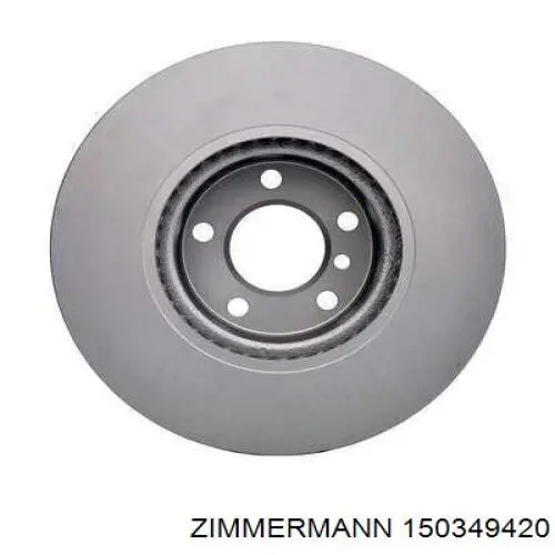150349420 Zimmermann Гальмо дискове переднє